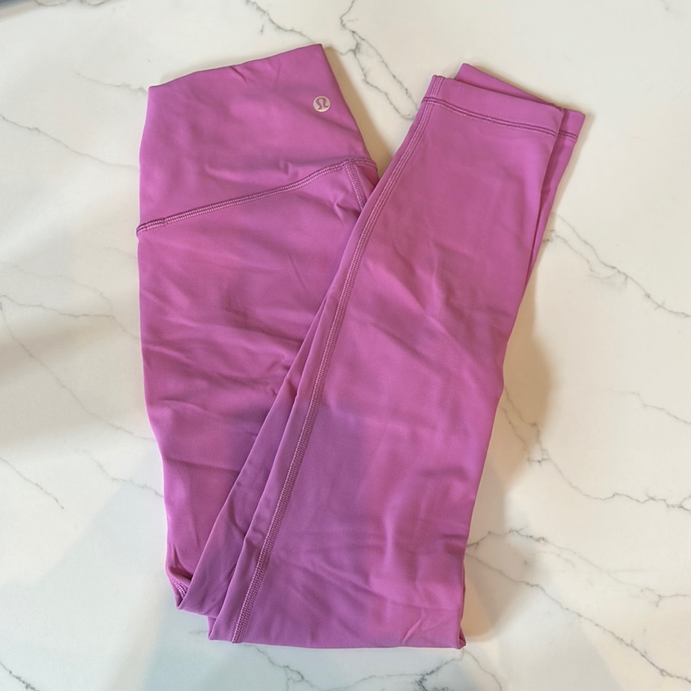 Size 4 Pink Lululemon Leggings
